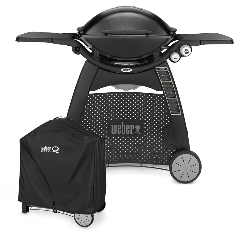 Weber® Family Q® (Q3100 - Classic 2nd Gen) Gas Barbecue (LPG) - Cover Bundle image number 0